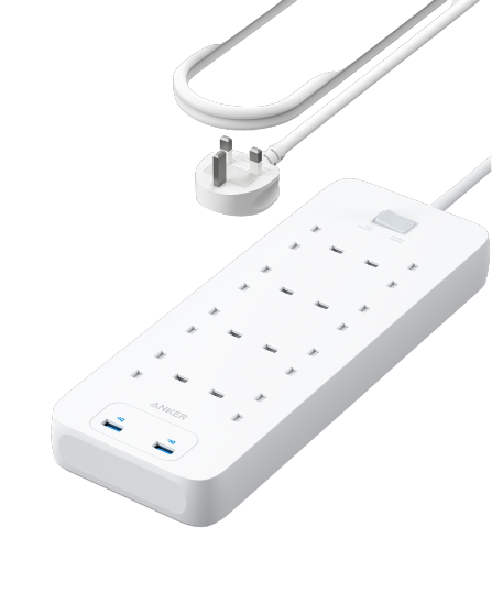 Anker 342 USB Power Strip 8 in 1 -White